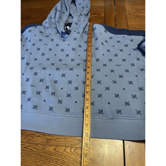 PINK Victoria´s Secret Ivy Fleece Cropped Hoodie Color Dusty Iris Bandana XXL - Picture 3 of 6